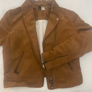 H&M Cognac Moto jacket
